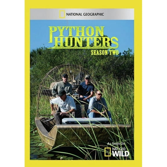 Python Hunters Season 2 - (2 Discs) (DVD), National Geographic, Documentary