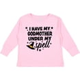 thumbnail image 3 of Inktastic I Have My Godmother Under My Spell with Cute Witch Hat Boys or Girls Long Sleeve Toddler T-Shirt, 3 of 5