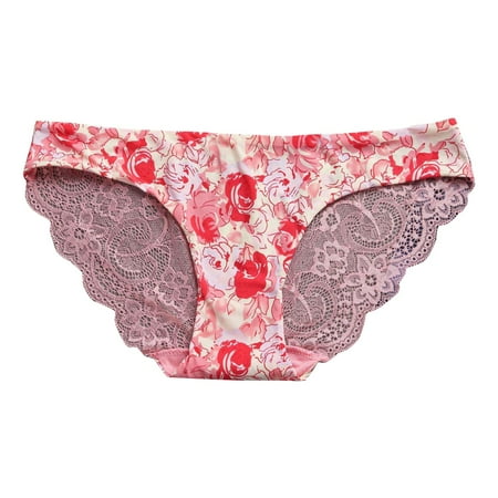 

Zuwimk G String Thongs For Women Women`s Underwear Carousel Thong Red XL