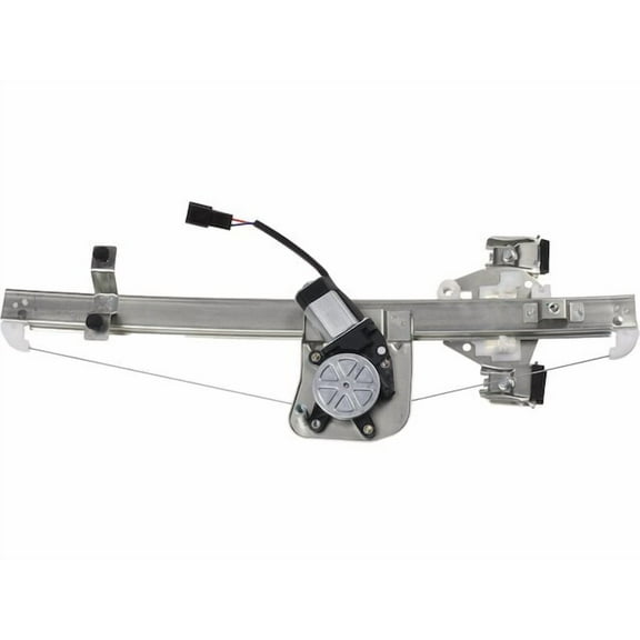 Rear Right Passenger Side Window Regulator - Compatible with 2007 - 2013 Chevy Silverado 1500 Extended Cab Pickup 2008 2009 2010 2011 2012