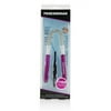 Smooth Finish Facial Hair Remover - Pink (With Black Slant Tweezerette) 2pcs