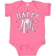 thumbnail image 3 of Inktastic Happy 4th- Fourth of July firework Boys or Girls Baby Bodysuit, 3 of 5