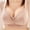 Beige, variant on ZZwxWA Bras for Women Seamless Wireless Lace Breathable Bras Push Up Support Full Back Comfort Bras for Older Women