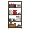 thumbnail image 3 of Lorell, 3,200 lb Capacity Riveted Steel Shelving, 1 Each, Black, 3 of 7