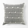 thumbnail image 5 of Dark Gray Detailed Pillow Cover, 5 of 5