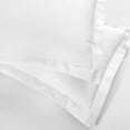 thumbnail image 4 of Superior Cotton Blend 600 Thread Count Duvet Cover Set, Full/ Queen, White, 4 of 6