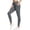 ED58_Dark Gray, variant on 3 Pack High Waisted Leggings for Women with Pockets Soft Active Tummy Control Pants for Yoga Running & Daily Wear Army Green S