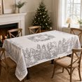 thumbnail image 5 of MMJ Christmas Coloring Table Cover DIY Activity Tablecloth, Washable Protective Cover for Holiday Party Table Christmas Decor 40x60in, 5 of 7