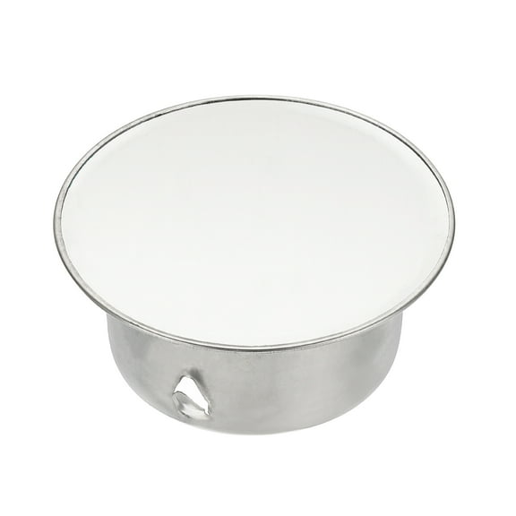 Uxcell Chimney Hole Cap, 63mm(2.5 Inch) Tightness Adjustable Round Stainless Steel Flue Hole Cover Stove Pipe Cap Pipe Cover for Kitchen Balcony Sewer, Silver Tone