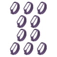 thumbnail image 3 of stanreset Bracelet de Remplacement TPU Flexible Résistant à l'Usure Bracelet Intelligent Bracelet de Sport Accessoires de Remplacement Violet Violet 10Set, 3 of 6