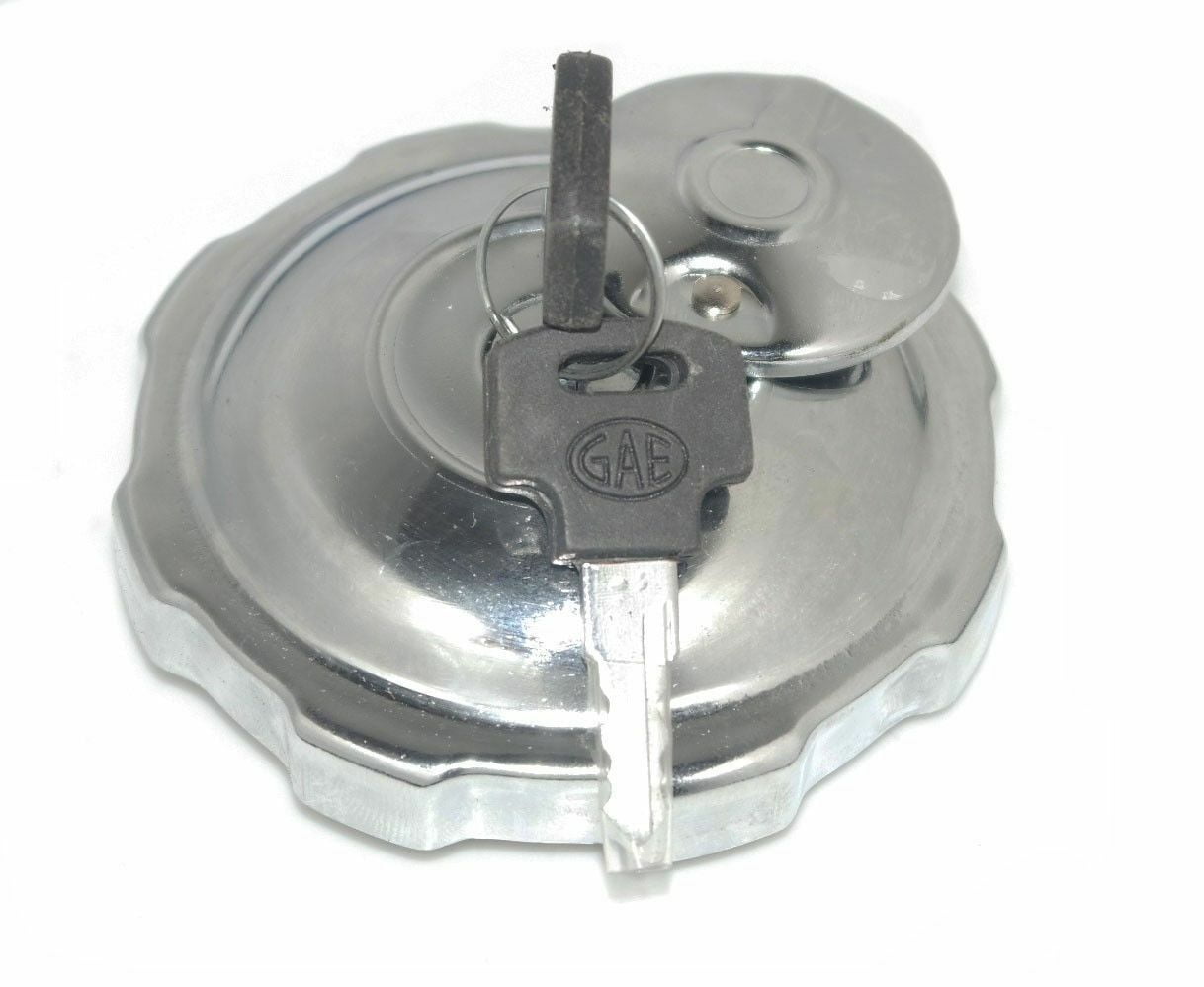 Chromed gasoline Lockable fuel tank cap for JAWA 250 350 353