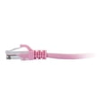 thumbnail image 3 of C2G Câble Ethernet de Réseau Cat6a Sans Accroc Non Blindé (UTP) de 9 Pi - Patch - RJ-45 (m) vers RJ-45 (m) - 9 Pi - UTP - CAT 6a - Moulé, Sans Accroc, Échoué - Rose, 3 of 3