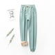 thumbnail image 2 of Pantalones de algodón de invierno, pantalones deportivos de lana de cordero, pantalones casuales de lana de cordero, pantalones deportivos de bolsillo grueso con forro polar para mujer, pantalones de, 2 of 5