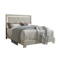 thumbnail image 2 of K-Living Bash Fog Colored Linen Fabric King Bed with LED light! BOX SPRING IS NOT REQUIRED!, 2 of 2