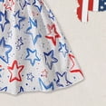 thumbnail image 5 of HCNTES Girls Toddler Children Summer Floral Dress Short Sleeve Casual Party Dress for Little Kids Big Kids Baby 2T 3T 4T 5T 6T 7T 8T 9T(3-4 Years,F02-Beige), 5 of 5