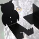 thumbnail image 2 of LOLIPPYY 1Jgo Soporte De Aluminio Para Plegable Con De En Color Negro, 2 of 8