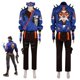 thumbnail image 2 of Disfraz de Cosplay de Valorant Yoru, abrigo y pantalones para hombre, uniforme, chaqueta, conjunto completo, traje de fiesta de carnaval de Halloween para hombre y mujer, 2 of 5