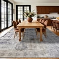 thumbnail image 7 of SONORO KATE 10'x14' Area Rugs for Living Room, Machine Washable Modern Abstract Non Slip Soft Indoor Area Carpet, Gray/Brown, 7 of 7
