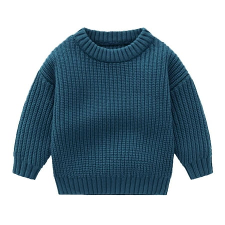 

JDEFEG 1 Yr Old Boys Hoodie Toddler Kids Children s Solid Knit Sweater Winter Clothes for Girls Baby Tops Clothes 5T Girls Hoodie Knitting Cotton C 120