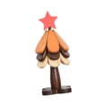 thumbnail image 3 of Salvamanteles de madera con forma de árbol, juego de salvamanteles decorativos, soporte para ollas y sartenes, diseño de árbol Estrella roja, 3 of 9