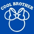 thumbnail image 2 of Boy's Minnie Mouse Distressed Cool Brother Graphic T-Shirt, 2 of 5