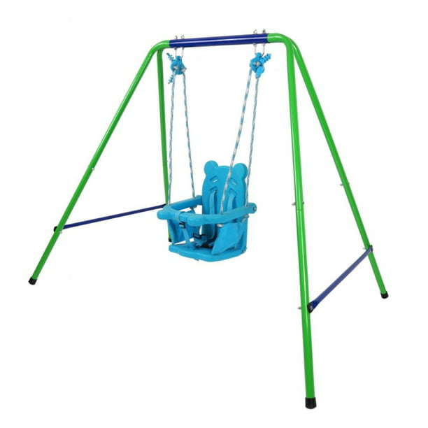 Novobey Baby Swing Set With Swings, Best Outdoor Baby Swing With Frame