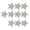 White, variant on 10pcs Reflective Star Vehicle Stickers Self-Adhesive for Night Driving Safety Easy Installation on Car Truck Motorcycles