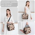 thumbnail image 6 of Beige and Brown Of Leopard Print Womens Lunch Box for Work,Insulated Large Lunch Bag for Tween and Teen,Loncheras Para Mujer,Leakproof Adult Lunch Bag for Work,Beach,Travel,Picnic,Camping, 6 of 7