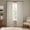 Parchment Cream, variant on Half Price Drapes Dove White Faux Linen Room Darkening Curtains for Bedroom(1 Panel),50W X 84L