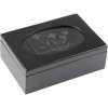 Wooden Jewelry and Keepsake Box, Black