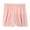 Pink, variant on QTBIUQ Toddler Kids Cotton Elastic Waist Casual Shorts Soft Seamless Breathable Summer Play Shorts for Boys and Girls 3-14 Years