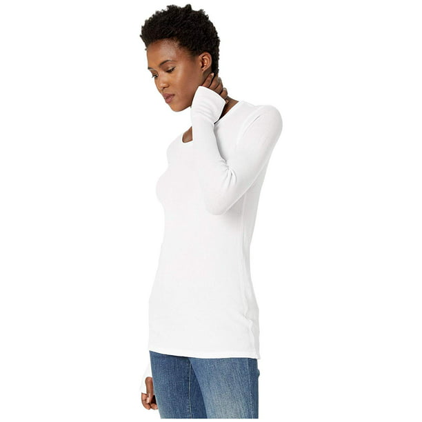 Mododoc - Mod-o-doc Thermal Long Sleeve Tee with Thumb-Holes White ...