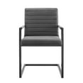 thumbnail image 2 of Modway Savoy Performance Velvet Dining Chairs - Set of 2 in Gray, 2 of 9