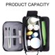 thumbnail image 4 of Neceser de viaje para hombre, extragrande, resistente al agua, bolsa de afeitar de viaje para accesorios de artículos de tocador, 4 of 6