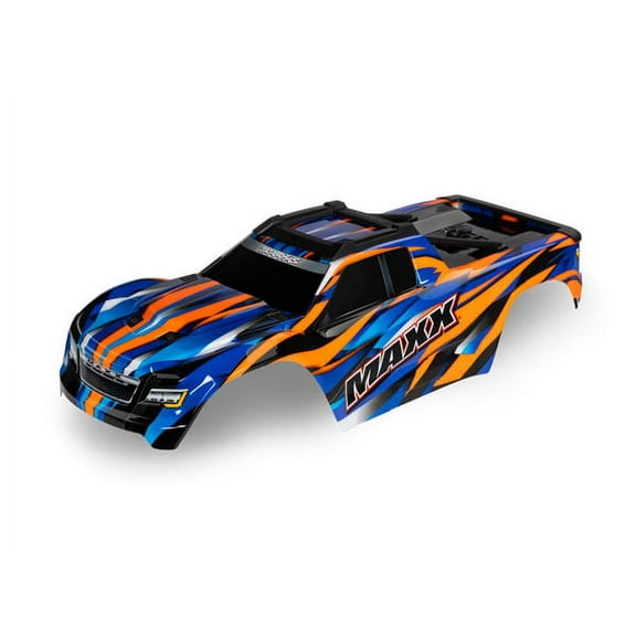 Traxxas 8918T Body, Maxx, Orange (Painted, Decals Applied): Maxx 352mm Wheelbase