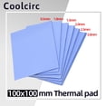 thumbnail image 2 of 100mm 6.0W/mK PC Computer Processor GPU CPU Heatsink Cooling Thermal Pad High Performance 0.5/1/1.5/2/2.5/3mm Multi Thickness HP200 1.5MM Thickness 1.0mm, 2 of 6