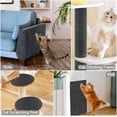 thumbnail image 6 of Pawmingle Cat Scratching Carpet, Self Adhesive Cats Scratches Mat, Trimmable Sisal Cat Scratching Mat for Furniture Protector (Dark Gray, 11.8in*39.4in), 6 of 7