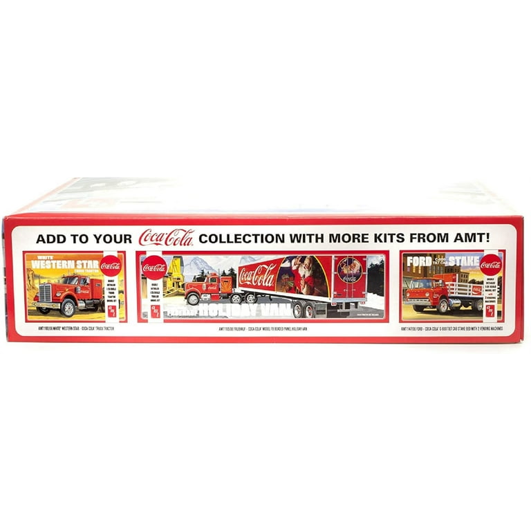 AMT 1/25 Buildable Model GMC General Semi Tractor Coca-Cola