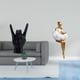 thumbnail image 2 of Estatua del gesto de la roca,Estatuas y figuras de dedos con gestos de música rock,Esculturas de resina con estantes modernos y creativos,Figura de estatua de arte,Estatua de arte Decoración, 2 of 8