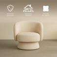 thumbnail image 3 of Ilios Innova | Sillón Individual Mérida Tapizado Beige. Asiento Ergonómico, Moderno y Minimalista con Diseño Contemporáneo., 3 of 9