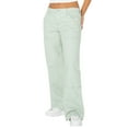 thumbnail image 3 of Celebrity Pink Women's Low Rise Baggy Utility Wide Leg Jeans, Sizes 1-21, 3 of 5