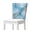 Blue Golden Marble Texture, variant on TSOVTHRID Dining Chair Back Slipcover Snowman Cowboy Candy Cane Print Chair Back Cover Stretchable Chairs Protector Slipcovers for Home Dining Room Kitchen Hotel Christmas Decor, Set of 1