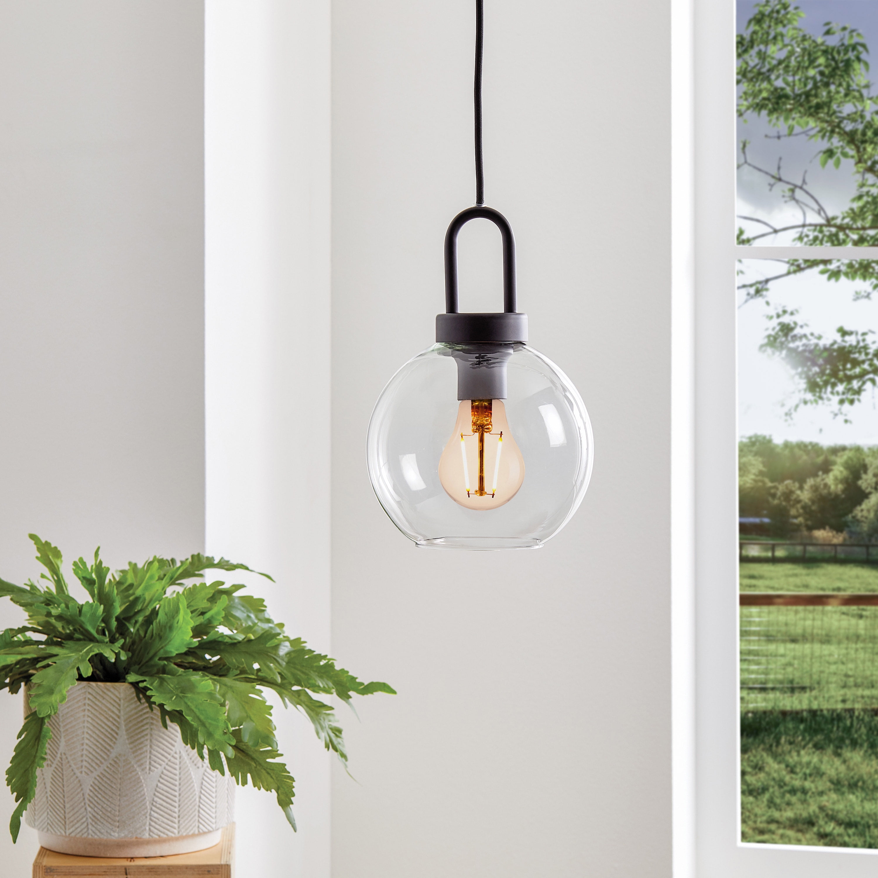 Better Homes & Gardens A15 Vintage LED Amber Light Bulb, 25W Equivalent, E26, Dim - 2 Pk