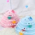 thumbnail image 4 of Reheyre Cat Turntable Toy 4 Level Amusement Plate Exercise Game Interactive Toy Kitten Tower Tracks Toy Cat Supplies, 4 of 8