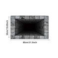 thumbnail image 3 of Hearth & Gear 3D Visual Optical All Weather Doormat Diatomite Bath Mat Super Absorbent Non Floor Rug 3D Rug，Easy Clean Living Room Kitchen Entrance Striped Blanket Blanket Throws for Couch Living Room, 3 of 7