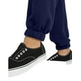 thumbnail image 4 of Hanes Originals Men's Fleece Joggers, 30.5" Navy Heather 2XL, 4 of 5