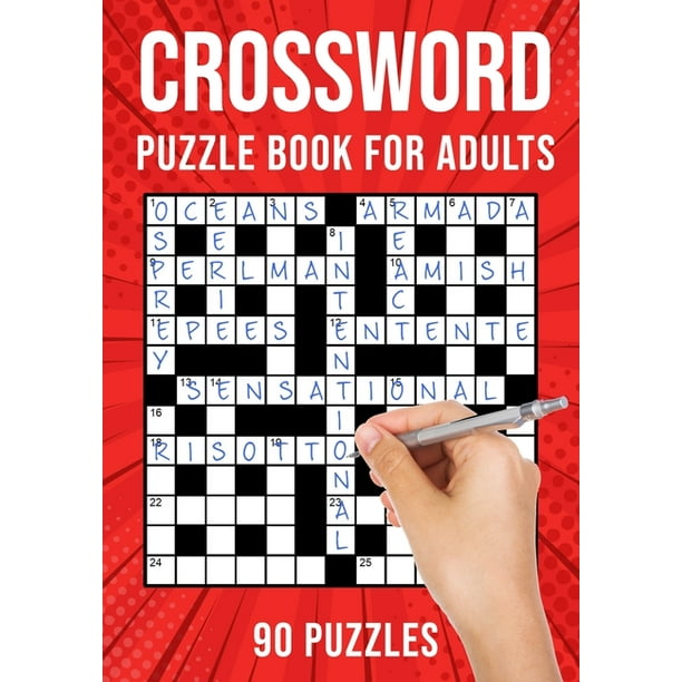 Crossword Puzzle Books for Adults : Quick Cross Word Puzzles Activity Book - 90 Puzzles (US Version) (Paperback)