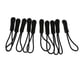 thumbnail image 1 of Cierre de Cremallera Fijador de cremallera perfecl Negro 10 Piezas, 1 of 8