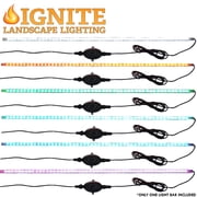 Ignite Landscape Lighting 22 Color Changing Spillway Light Bar with 6-Watt Transformer and Remote for Landscape Lighting, Ponds, and Water Features - ILB22CC