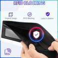 thumbnail image 6 of Wallet for Teens, Cool Football Wallet for Boys Ages 12+, Funny Leather Bifold Rfid Blocking, Coin Pocket Id Window for Teen Men Youth Guys Birthday Christmas Gifts, 6 of 6